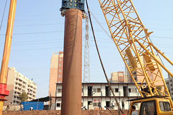 YZ-130 Hydraulic Vibratory Hammer in Ganzhou Construction